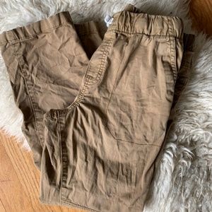 Boys Drawstring Cotton Joggers